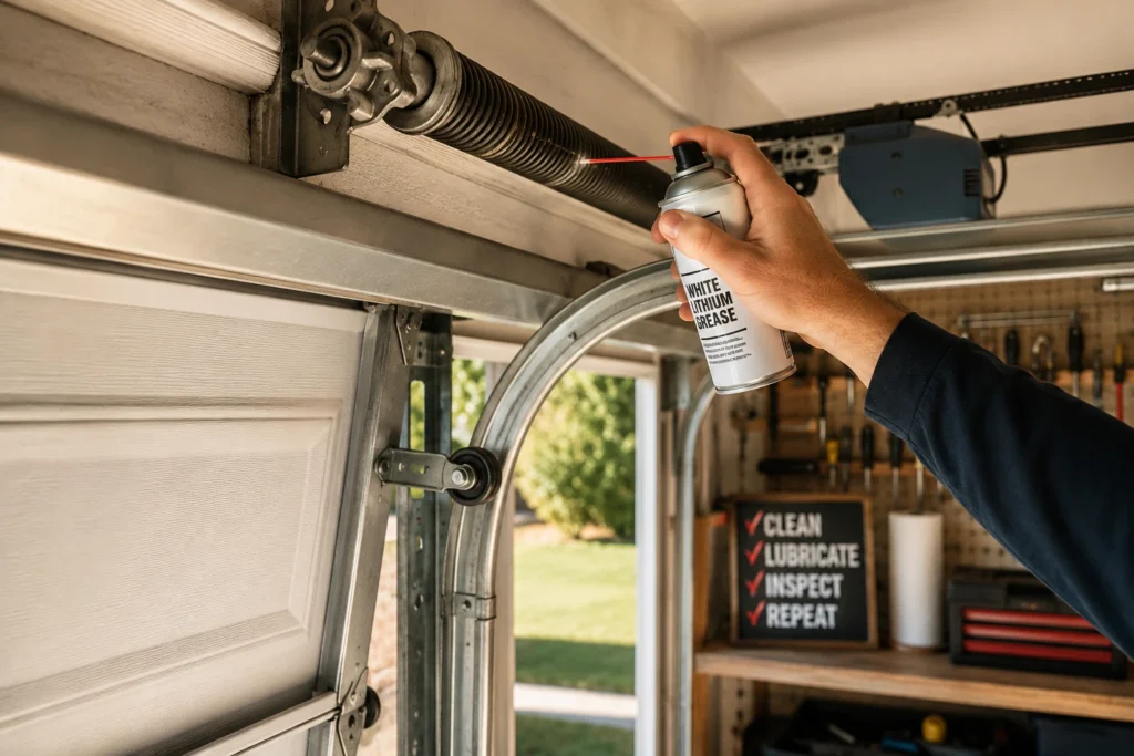 How to Lubricate Your Garage Door 2026