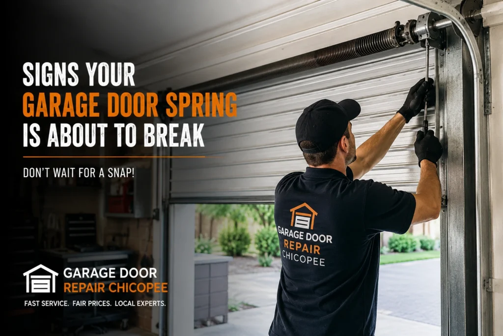 Signs Your Garage Door Spring Is About to Break
