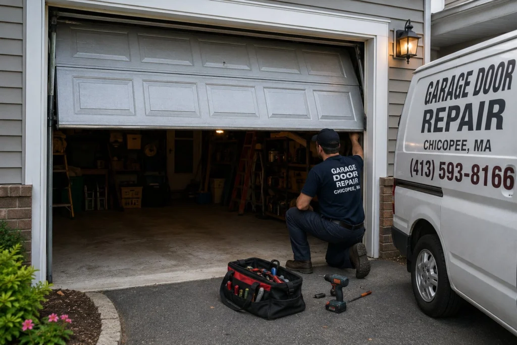What to Do When Your Garage Door is Stuck Halfway