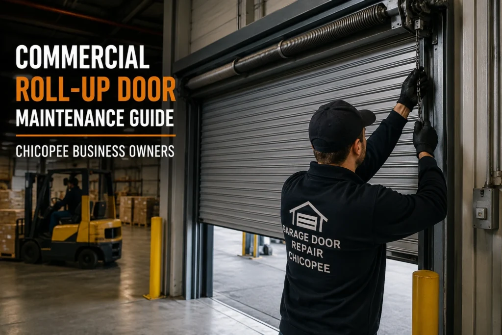 Commercial Roll-Up Garage Door Maintenance for Chicopee Businesses